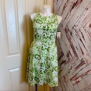 Hillard and Hanson🌿floral print dress size 12